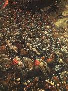 ALTDORFER, Albrecht The Battle of Alexander (detail)   bbb USA oil painting artist
